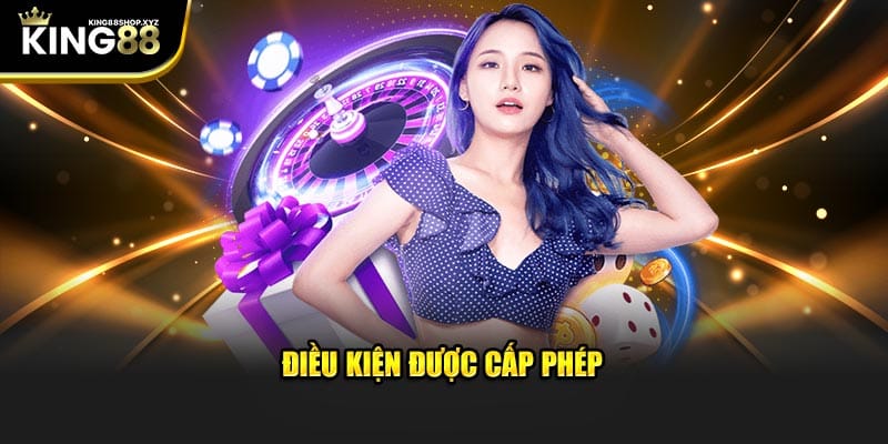 Điều kiện được cấp phép